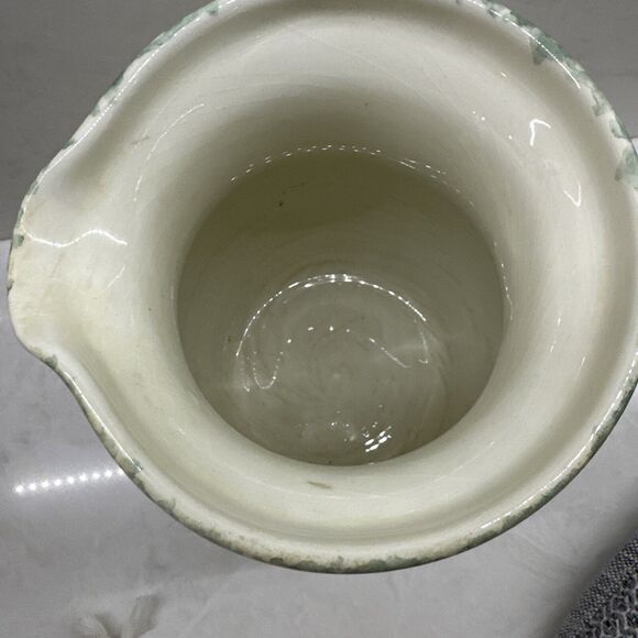 VTG Himark Italy Large Ceramic Hand Painted Peaches & Fruit 8” 56oz Pitcher EUC - Picture 6 of 7